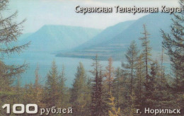 PREPAID PHONE CARD RUSSIA Sibirtelecom - Norilsk, Krasnoyarsk Region CTK (CZ347 - Rusia