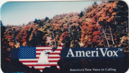 PREPAID PHONE CARD USA AMERIVOX (CZ70 - Amerivox