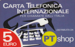 PREPAID PHONE CARD ITALIA POSTE (CZ31 - GSM-Kaarten, Aanvulling & Voorafbetaald