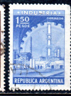 ARGENTINA 1954 1959 1958 INDUSTRY 1.50p USED USADO OBLITERE' - Used Stamps