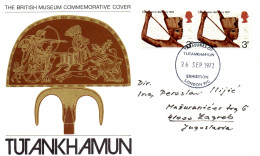 UK, GB, Great Britain,1972, Exhibition Treasure Of Tutankhamun - Lettres & Documents