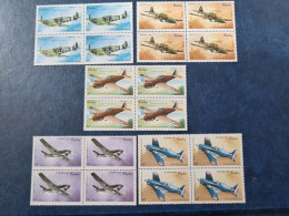 CUBA  NEUF  1995   AVIONES  DE  COMBATE  II  GUERRA  MUNDIAL  //  PARFAIT  ETAT  //  1er  CHOIX  // Bloc De 4 - Unused Stamps