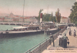 GENEVE / QUAI DU MONT BLANC / CHARNAUX 5717 - Genève