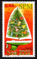 St. Pierre & Miquelon - 2002 - Christmas - Mint Stamp - Nuevos