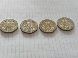 4 Pièces De 20 Pences U.K. 1982 - 1983 - 1991 - 1997 - Sonstige – Europa