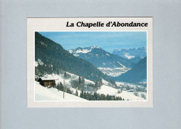 La Chapelle-d'Abondance (74) : Vue Générale Avec Au Fond, Les Dents Du Midi - La Chapelle-d'Abondance