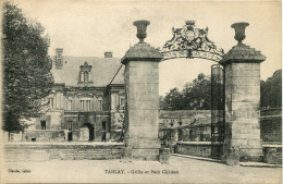 CPA - TANLAY - GRILLE ET PETIT CHATEAU (IMPECCABLE) - Tanlay