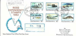 Lettre Base Scott (Antarctique) Oblitération VOLCAN EREBUS (3,794 Metres) Ross Island (RARE) - Errors, Freaks & Oddities (EFO)