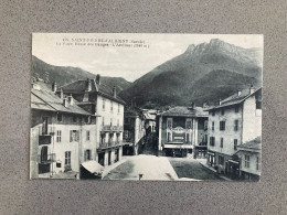 St-Pierre-D'Albigny (Savoie) Route Des Bauges Carte Postale Postcard - Saint Pierre D'Albigny