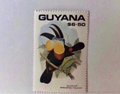 GUYANE 1990 1 V Neuf ** Keel-billed Toucan MNH Ucello Oiseau Bird Pájaro Vogel GUYANA - Cuco, Cuclillos