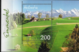 2014 Schweiz   Mi. Bl. 57 FD-used   Emmental - Oblitérés