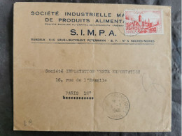 Lettre De 1949 - Sonstige & Ohne Zuordnung