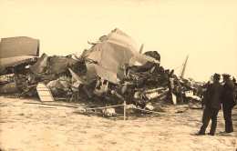 Aviation * Carte Photo * Accident D'avion , Crash !!! - Sonstige & Ohne Zuordnung