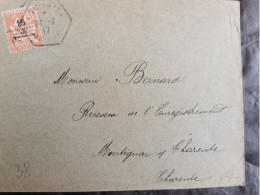 Lettre De 1917 - Andere & Zonder Classificatie