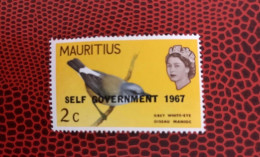 MAURICE 1967 1v Neuf MNH ** YT Mi 298 Pájaro Bird Pássaro Vogel Ucello Oiseau MAURITIUS - Parrots