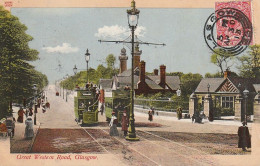 AK Glasgow - Great Western Road - Botanic Gardens -  1913 (68554) - Lanarkshire / Glasgow