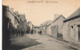 Callac * Rue Des Portes * Villageois - Callac