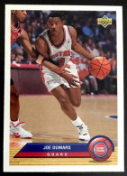 P11 - Joe Dumars - Detroit Pistons - Carte Upper Deck 1992-93 McDonald's NBA Basketball - Autres & Non Classés