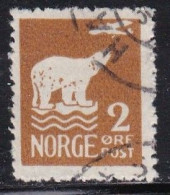 NO010B – NORVEGE - NORWAY – 1925 – ADMUNDSEN’S POLAR FLIGHT – SG # 167 USED 4,50 € - Used Stamps