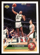 P25 Alvin Robertson - Milwaukee Bucks - Carte Upper Deck 1992-93 McDonald's NBA Basketball - Other & Unclassified