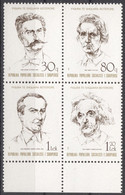 Albania 1989 Famous People MNH VF - Albania