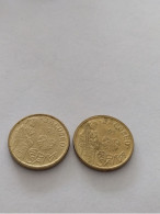 2 Pièces De 5 Pesetas Jacobeo 1993 - Espagne - 5 Pesetas