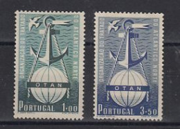 Portugal 1952 Nato / Otan 2v  * Mh (= Mint Hinged) (59224) See Scan - OTAN