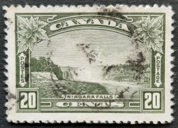 Canada 1935 USED Sc.#225  20c,  Niagara Falls - Usados