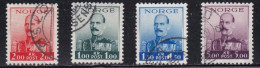 NO026E – NORVEGE - NORWAY – 1937 – HAAKON VII – SG # 255/8 USED 97,50 € - Usados