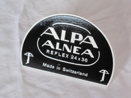 Alpa Reflex, Metal Display Sign - Black - Material Y Accesorios