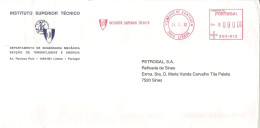 PORTUGAL - Mechanical Franchising With Advertising (Higher Technical Institute - Lisbon) - Storia Postale