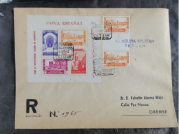 Lettre De 1937 - Marruecos Español