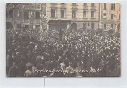 Österreich - Leoben (ST) Versammlung Für Den Freidenker Tag  1. Februar 1925 - Leoben
