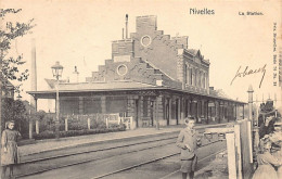 Belgique - NIVELLES (Br. W.) La Station - Ed. Nels Série 76 N. 38 - Nivelles