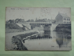 102-14-62             FURNES   Le Pont Du Canal - Veurne