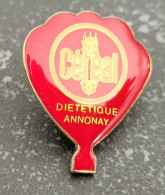 Pin's Montgolfière Céréal Diététique Annonay - Montgolfier