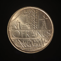  France, Mathieu, 10 Francs, 1975, , Cu-Al-Ni, NC (UNC),
KM#940, Gad.814, F. 365/6 - 10 Francs