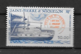 PA - 1987 - N° 65**MNH - Avion "Ville De St Pierre" - Nuovi
