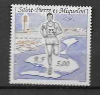 1990 - N° 522**MNH - Les 25 Km De Miquelon - Nuevos