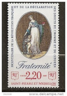 1989 - N° 501**MNH - Bicentenaire De La Révolution Française - Unused Stamps