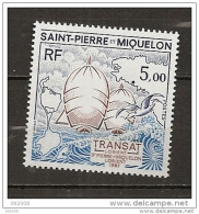 1987 - N° 477 **MNH - Course Transatlantique Lorient St Pierre - Nuevos