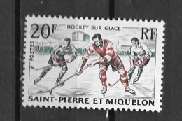 1958 - N° 360**MNH - Hockey Sur Glace - Unused Stamps