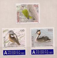 2008  Schweiz Mi.  2057-9  **MNH   Vögel. - Unused Stamps