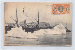 SAINT PIERRE & MIQUELON - Un Vapeur Dans Les Glaces - Ed. A.M. Bréhier 74 - Saint-Pierre-et-Miquelon