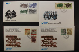 Färöer, MiNr. 59-69, Jahrgang 1981, FDC - Färöer Inseln