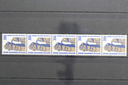 Berlin, MiNr. 835 R, Fünferstreifen, ZN 175, Postfrisch - Roulettes