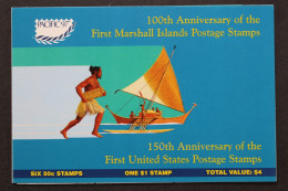 Marshall-Inseln, MiNr. 819-825 Markenheftchen, Postfrisch - Marshall