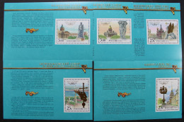 Russland, MiNr. 976-980 Als Heftchenblätter, Postfrisch - Sonstige & Ohne Zuordnung