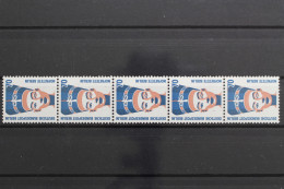 Berlin, MiNr. 814 R, Fünferstreifen, ZN 315, Postfrisch - Rolstempels