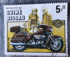 GUINEA BISSAU / GUINE BISSAU / CTO / 1985 / Motorcycles / Motocyclettes / Motorrader / Harley-Davidson - Motorfietsen